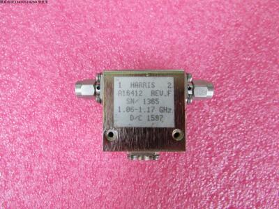 HARRIS进口 A16412 1.06-1.23GHz SMA射频微波同轴隔离器