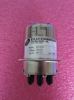 ducommun 6lT2S31 SP6T DC-18GHz 450W 28V TTL控制射频同轴开关