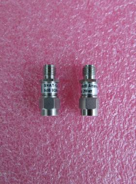 SHAT-8-6  DC-8GHz 6dB 2W 驻波：1.1 SMA 射频固定衰减器