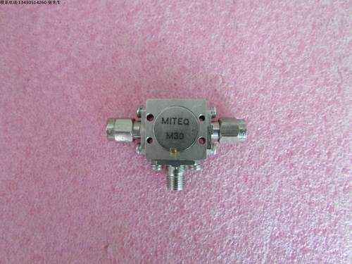 M30 MITEQ 3.0-15GHz SMA RF 射频微波同轴高频双平衡混频器 Double Balanced Mixer Octave Band RF:3.0 - 15.0 GHz LO:3.0 - 15.0 GHz IF:DC - 3000 MHz LO Pow