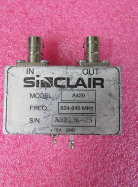 进口A420 690-980MHz 20dB BNC母 射频微波低噪声放大器