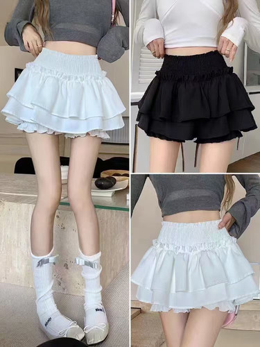 NOHASHTAG芭蕾风半身裙女夏季韩版2025新款高腰显瘦设计感甜辣