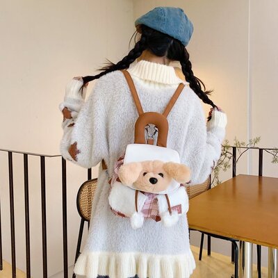 兔子双肩包可爱卡通背包