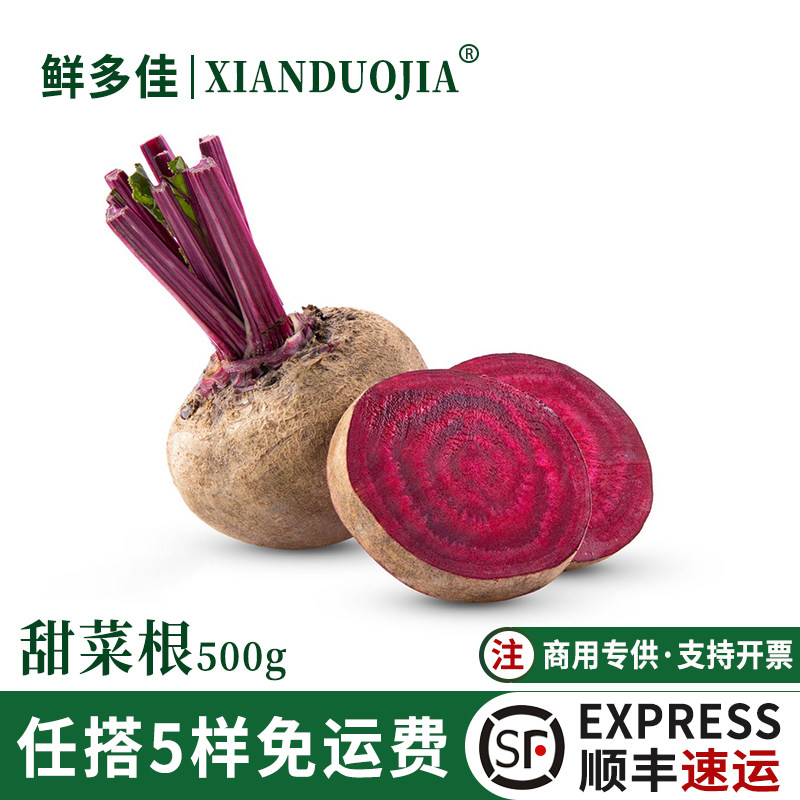 甜菜根新鲜现挖1斤甜菜头紫菜头
