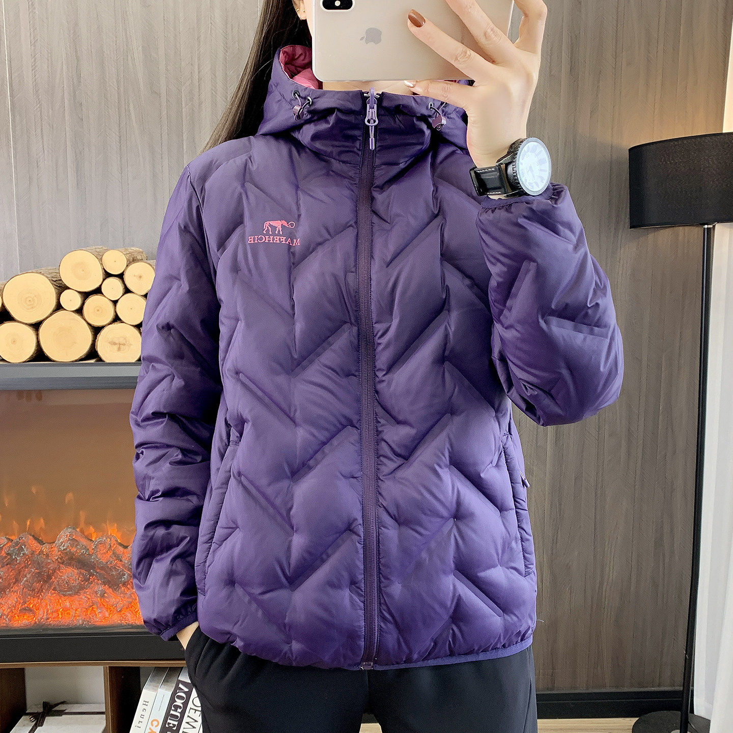 两面穿短款羽绒服女2025新款防泼水保暖泡芙连帽运动休闲冬季外套,运动服/休闲服装,运动羽绒服,淘宝优惠券,粉丝福利购,淘宝优惠卷