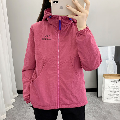 轻暖棉衣防泼水宽松夹棉冬女外套