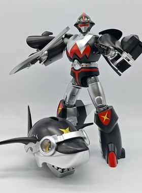 铁甲小宝鲨鱼辣椒星之碎片变形玩具B系列机器人8090怀旧经典收藏