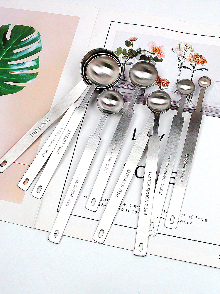 不锈钢量勺长柄咖啡勺烘焙定量勺