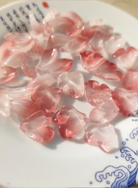 定制莓粉色系列琉璃花瓣