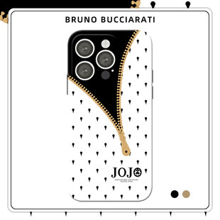 JOJO的奇妙冒险布加拉提二次元动漫创意适用苹果iphone14promax手机壳15promax全包14防摔13硅胶12软壳15磨砂