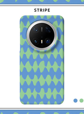 「跳动」适用华为MATE80PROMAX磨砂硬壳MATE70PRO+手机壳60PRO半包肤感50保护套40日韩格纹撞色小众高级感ins