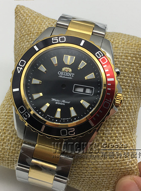 双狮装46941 46943机芯精钢实心表壳蓝宝石双历保险扣大表盘包邮