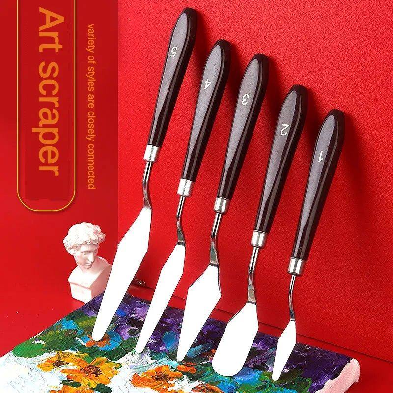 Art Oil Painting Knife New Stainless Steel Toner Scraper Wat