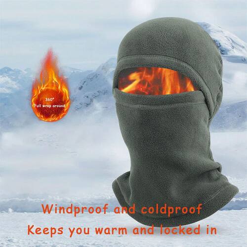 Winter Warm Outdoor Riding Full Face Mask Covers Balaclava F