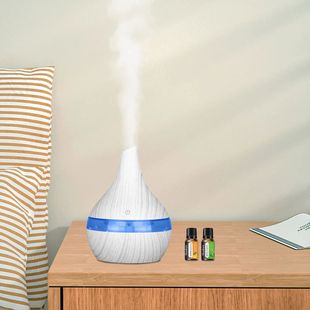 Rechargeable Air Humidifier 300ml diffusers with Col ??USB