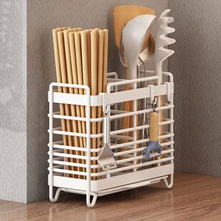 Chopsticks storage box kitchen rack installation-free one-pi