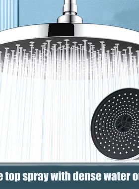 25cm Top Spray Large Water Volume Booster Shower Head Pressu