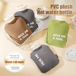 Bottle Winter Plush Hot Clot Stomach Water The Portable Warm