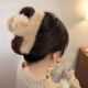 Hair Claw Fur Cartoon Faux Plush Shark Large Bear Clip Korea