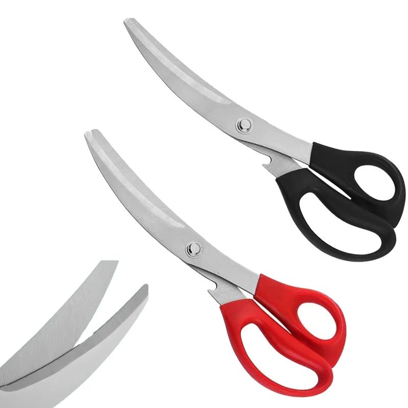 Kitchen Scissors Seafood Peeling Scissors Barbecue Chicken F