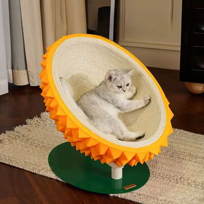 Durian Shell Hemp Rope Cat Nest Wear-resistant Sisal Cat Scr