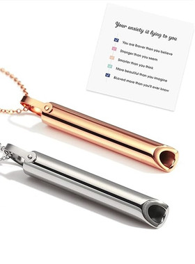 Stainless steel titanium steel pendant necklace