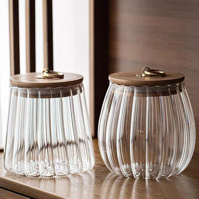 Glass-sealed jars, high-boron-silica glass for the kitchen