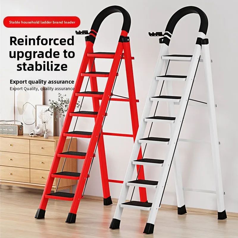 Herringbone ladder Household ladder Folding telescopic multi