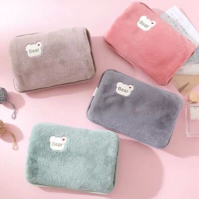 Rechargeable Hot Water Bottle Cute Electric Hand Warmer EU P