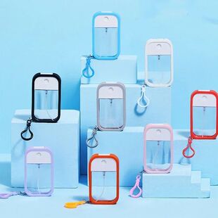 1set 50ml Card Spray Bottle Perfume Alcohol Sub-bottling Dis