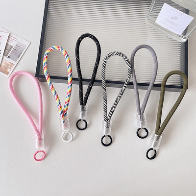 Phone lanyard Color camera keychain anti-loss wrist strap