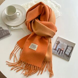 Fashion Solid Cashmere Warm Scarf New Design Pashmina Winter