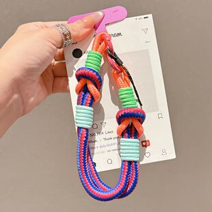 phone rope Mobile braided hand removable Longsheng lanyard