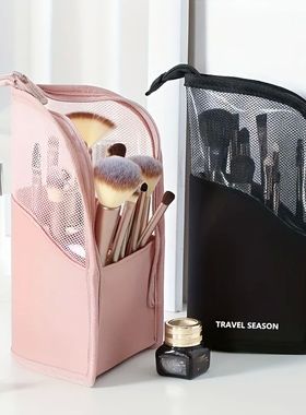 A Spacious Vertical Eyebrow Pencil Case, a Portable Organize