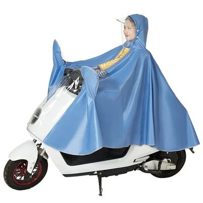2024 New Raincoat Long Adult Rainproof Electric Vehicle Batt