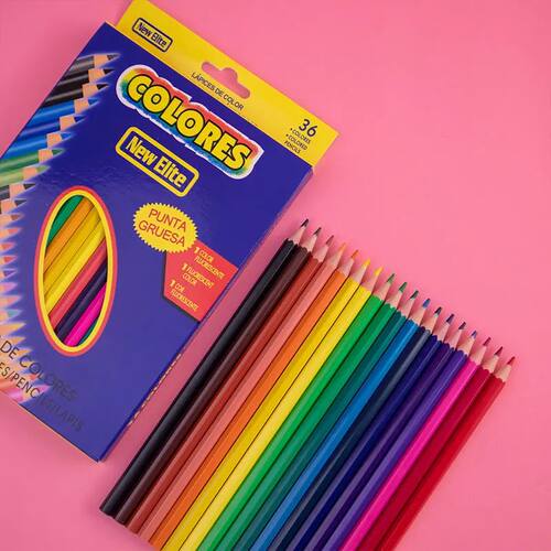 12/18/24/36/48 Colors Crayons Oil Pastels Colored Pencil for