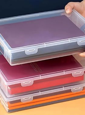 1Pc Transparent Storage Container Plastic Dustproof Box Stat