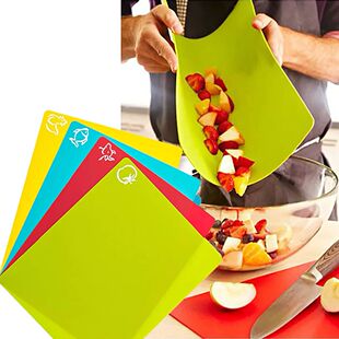 Flexible Non Plastic Board Slip Set Chopping Food With