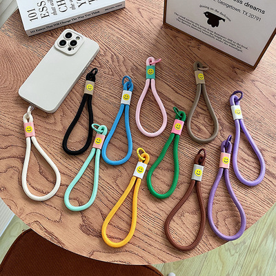 Phone lanyard Color camera keychain anti-loss wrist strap