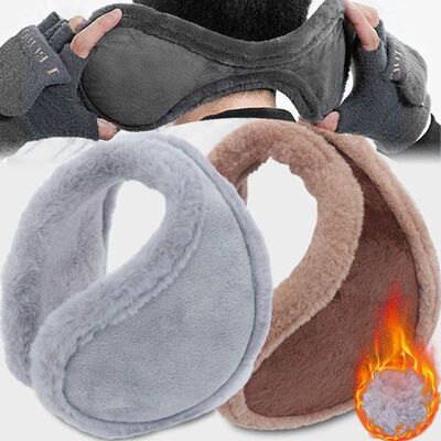 Unisex Warm Fur Earmuffs for Men Women Velvet Ear Muffs Wint
