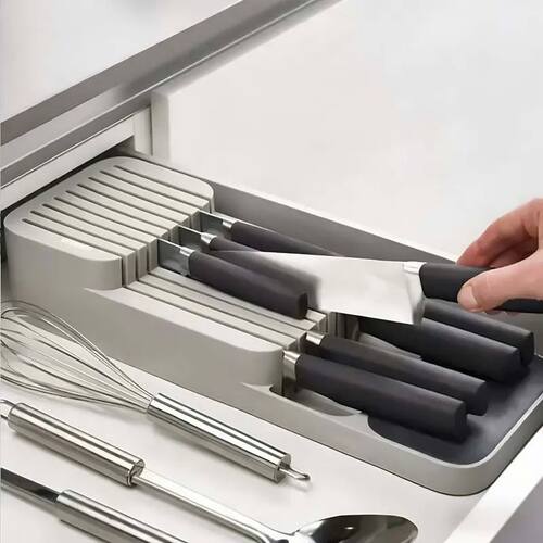 Practical Drawer Knife Storage Box - Kitchen Accessory - Kit