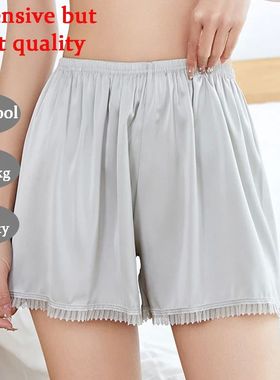 Women Safety Pants Summer Surface Lace Shorts High Elasticit