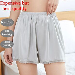 Women Safety Pants Summer Surface Lace Shorts High Elasticit