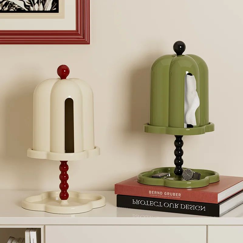 French retro tissue box in the ancient style of advanced sen