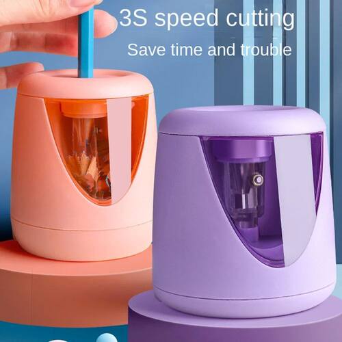 Automatic Electric Pencil Sharpener Multifunctional Cute Sha