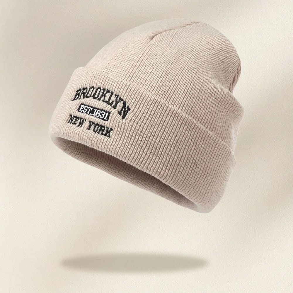 1PCS Men's Autumn/Winter Fashion Versatile Warm Hat Acrylic