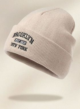 1PCS Men's Autumn/Winter Fashion Versatile Warm Hat Acrylic