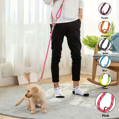 Adjustable Hands-Free Dog Leash, Suitable for Hiking, Walkin