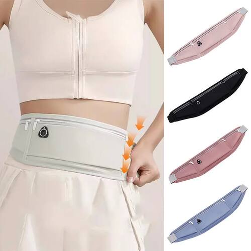 Running Waist Pack for Women Men Breathable Adjustable 3 Poc