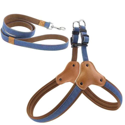 Pet Leash Dog Harness Explosion-proof Breathable Adjustable